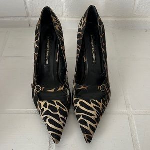 Chinese Laundry Dorene Giraffe print heels